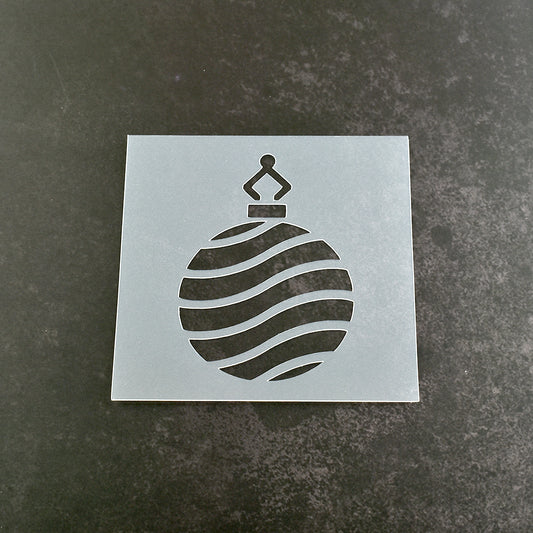 Bauble Stencil - Design 2