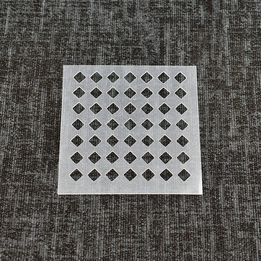 Diamonds Pattern Stencil - Design 1