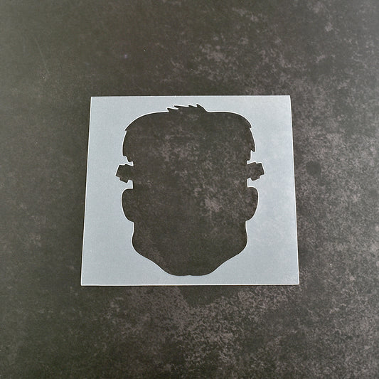 Frankenstein Head Stencil