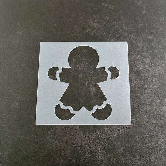 Gingerbread Man Stencil