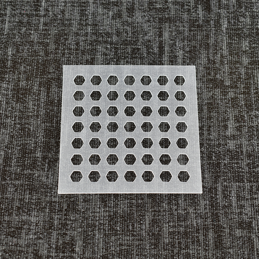 Hexagons Stencil - Design 1