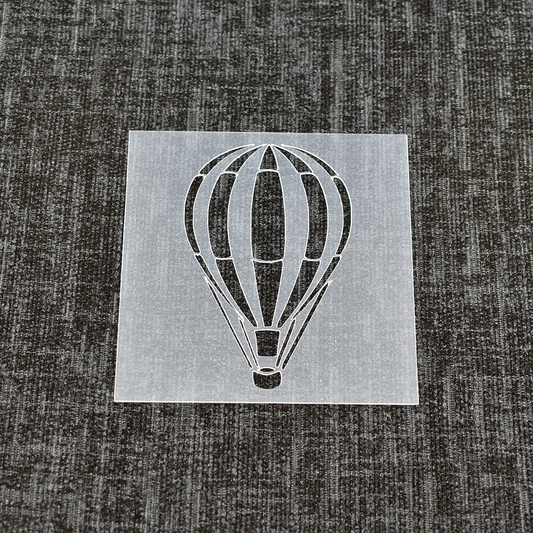 Hot Air Balloon Stencil