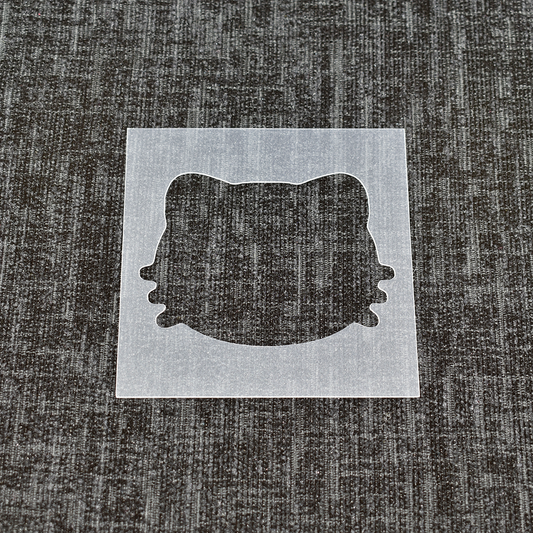 Kitten/Cat Head Stencil