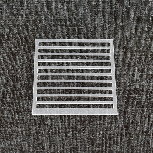 Lines Pattern Stencil - Large