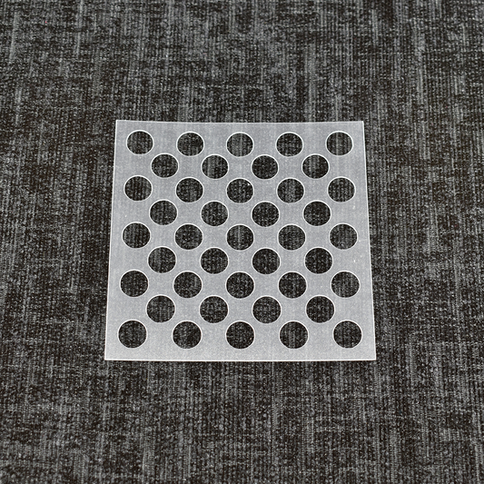 Polka Dot/Circle Pattern Stencil - Large