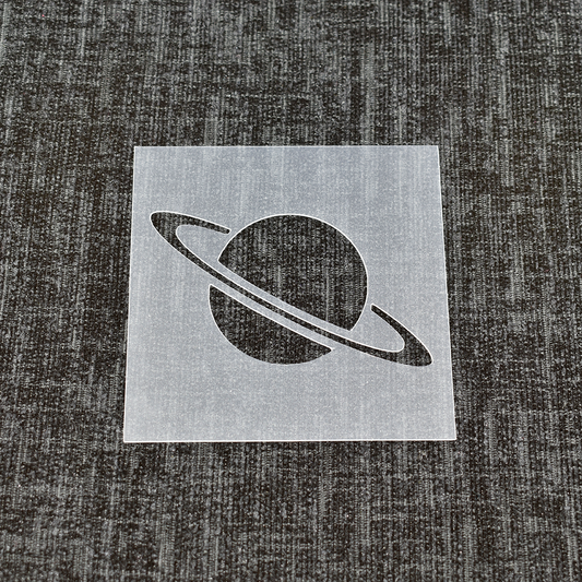Space Planet Stencil