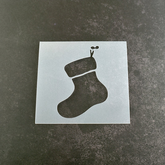 Christmas Stocking Stencil