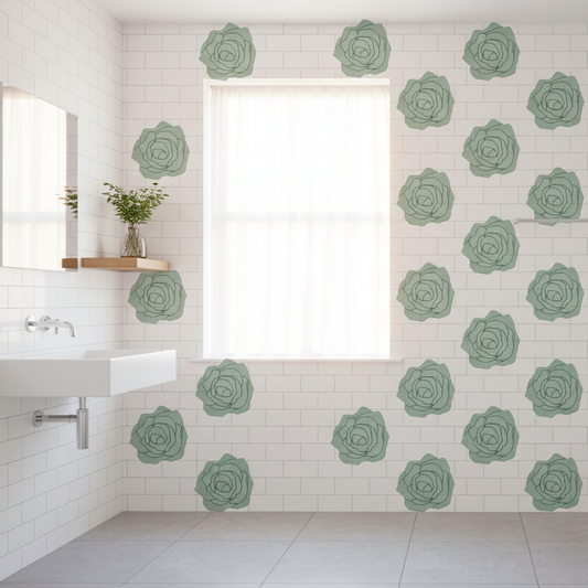 Flower Stencil - Design 8