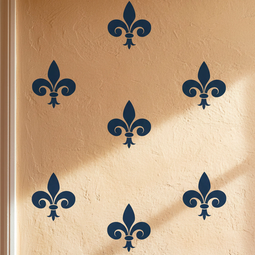Fleur De Lis Stencil - Design 5