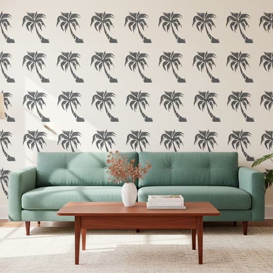 Palm Tree Stencil