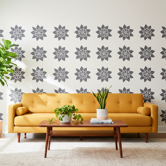 Flower Stencil - Design 7