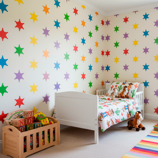 Sheriff Star Stencil