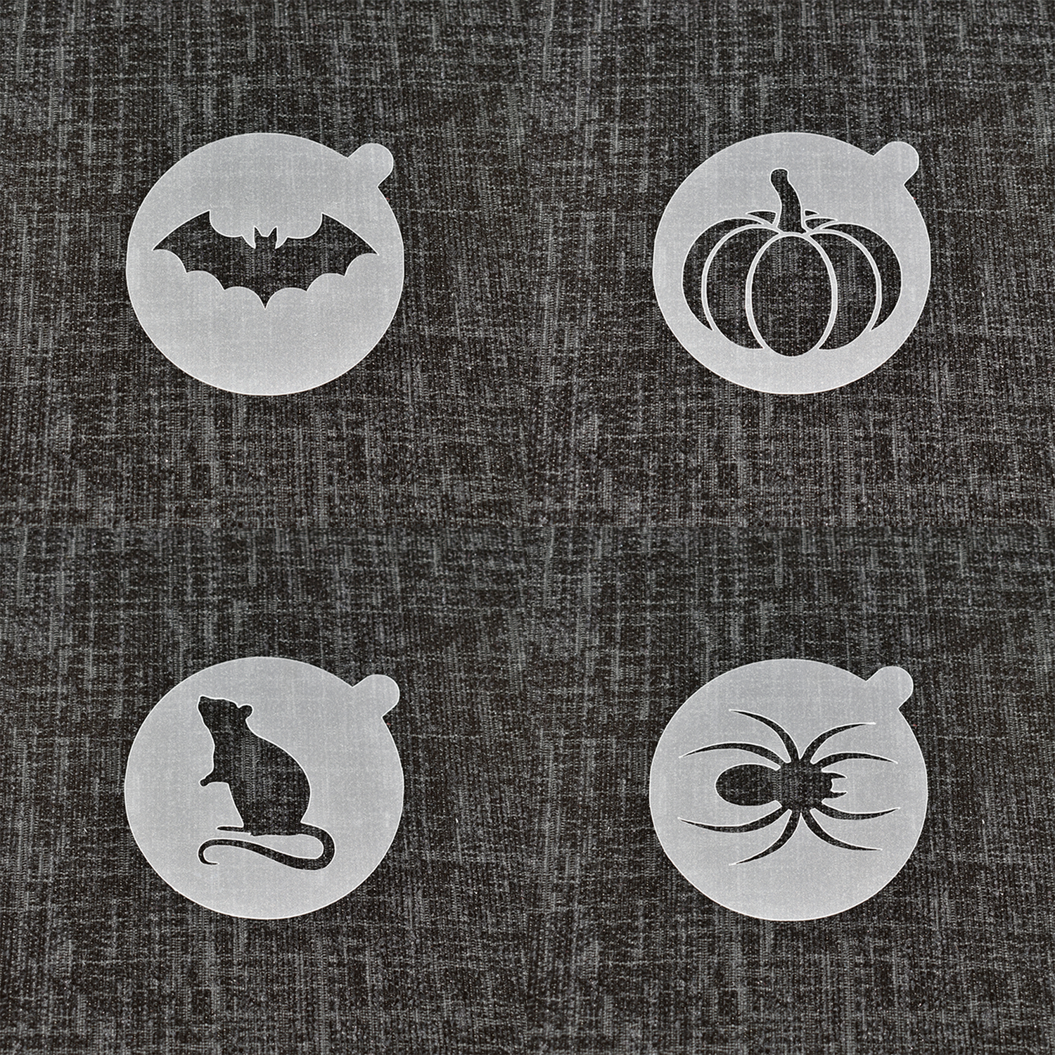 Halloween Coffee Stencils