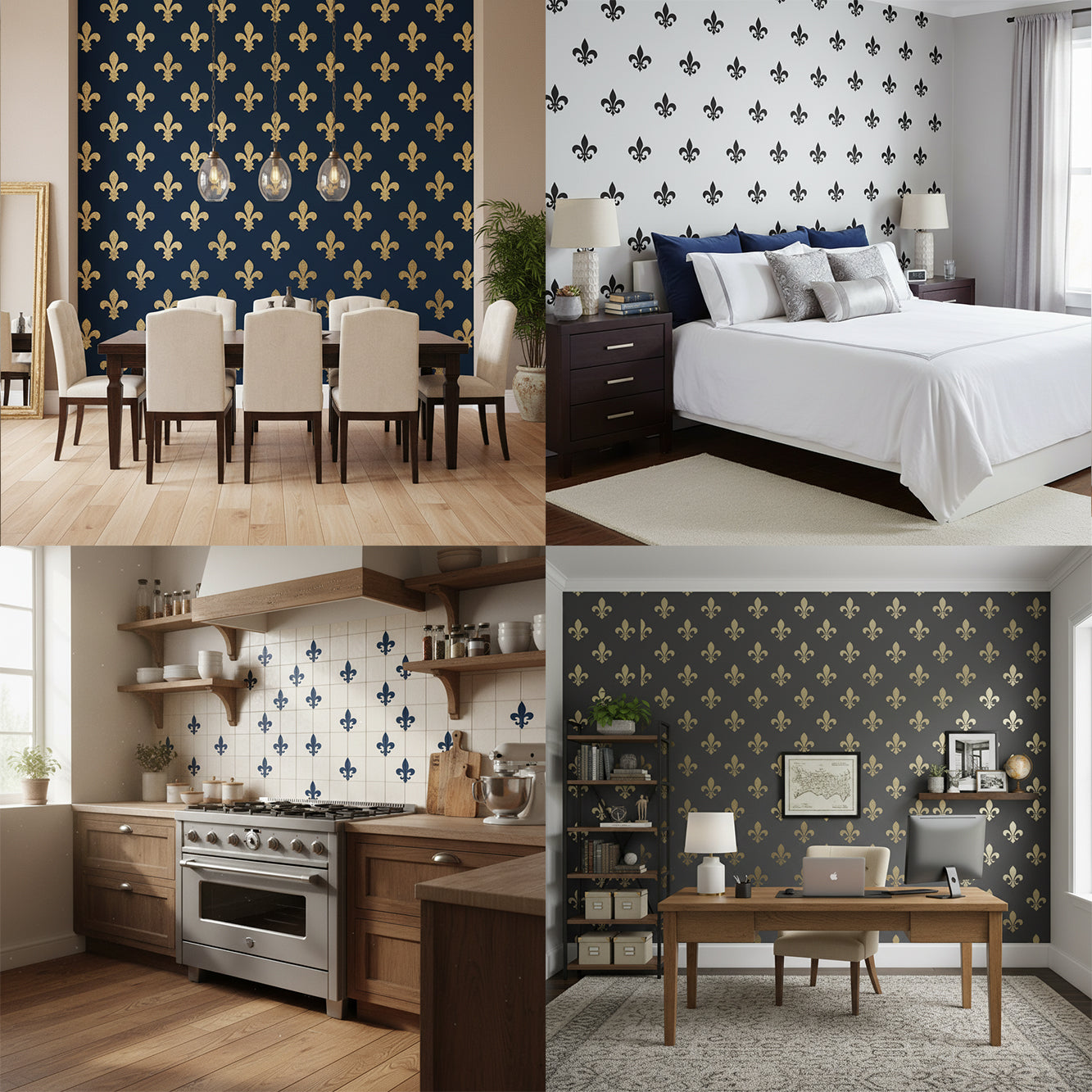 Fleur De Lis Stencils