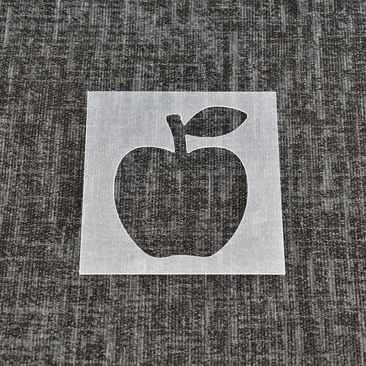 Apple - Reusable Fruit Stencil