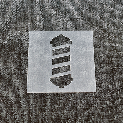 Barber Pole Stencil