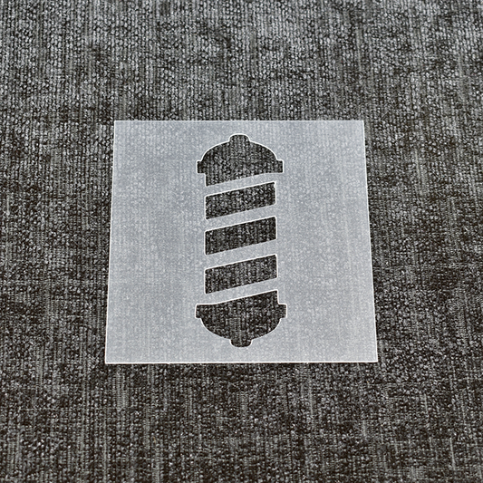 Barber Pole Stencil