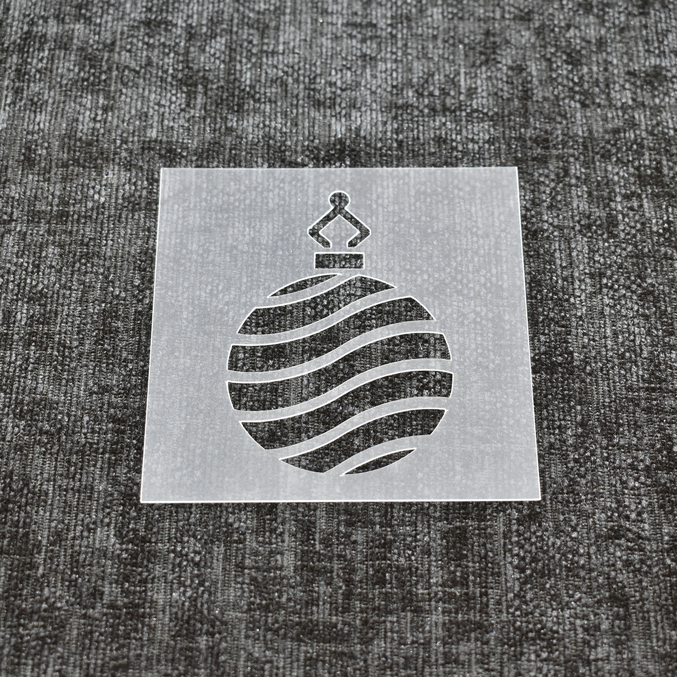 Bauble 2 - Reusable Christmas Stencil