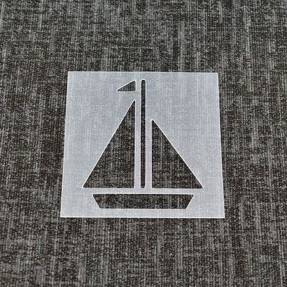 Boat / Ship - Reusable Stencil