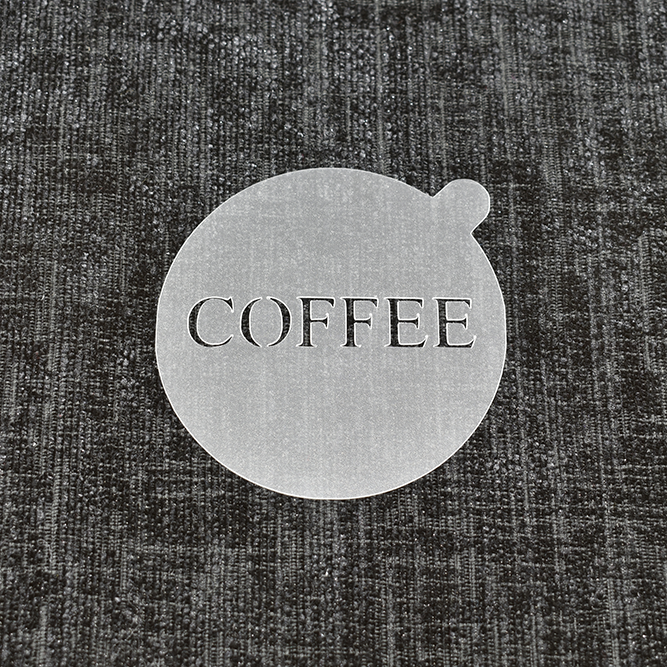 COFFEE - Reusable Coffee Stencil