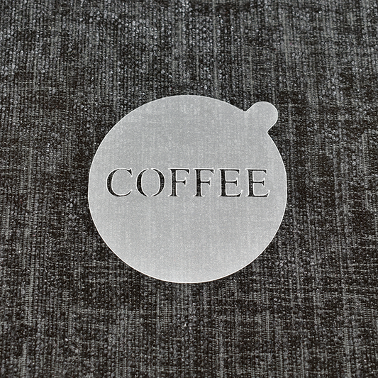 COFFEE - Reusable Coffee Stencil