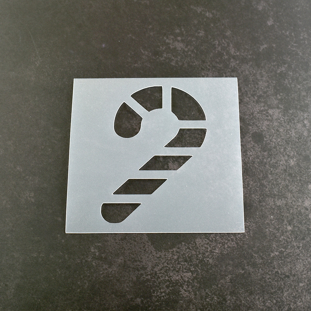 Candy Cane Stencil