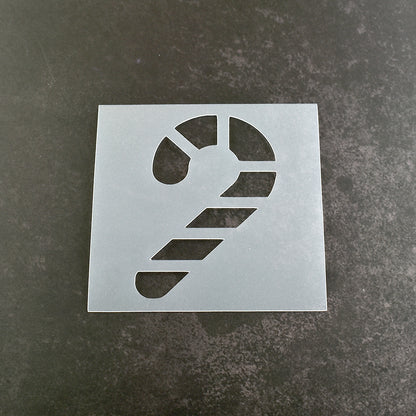 Candy Cane Stencil