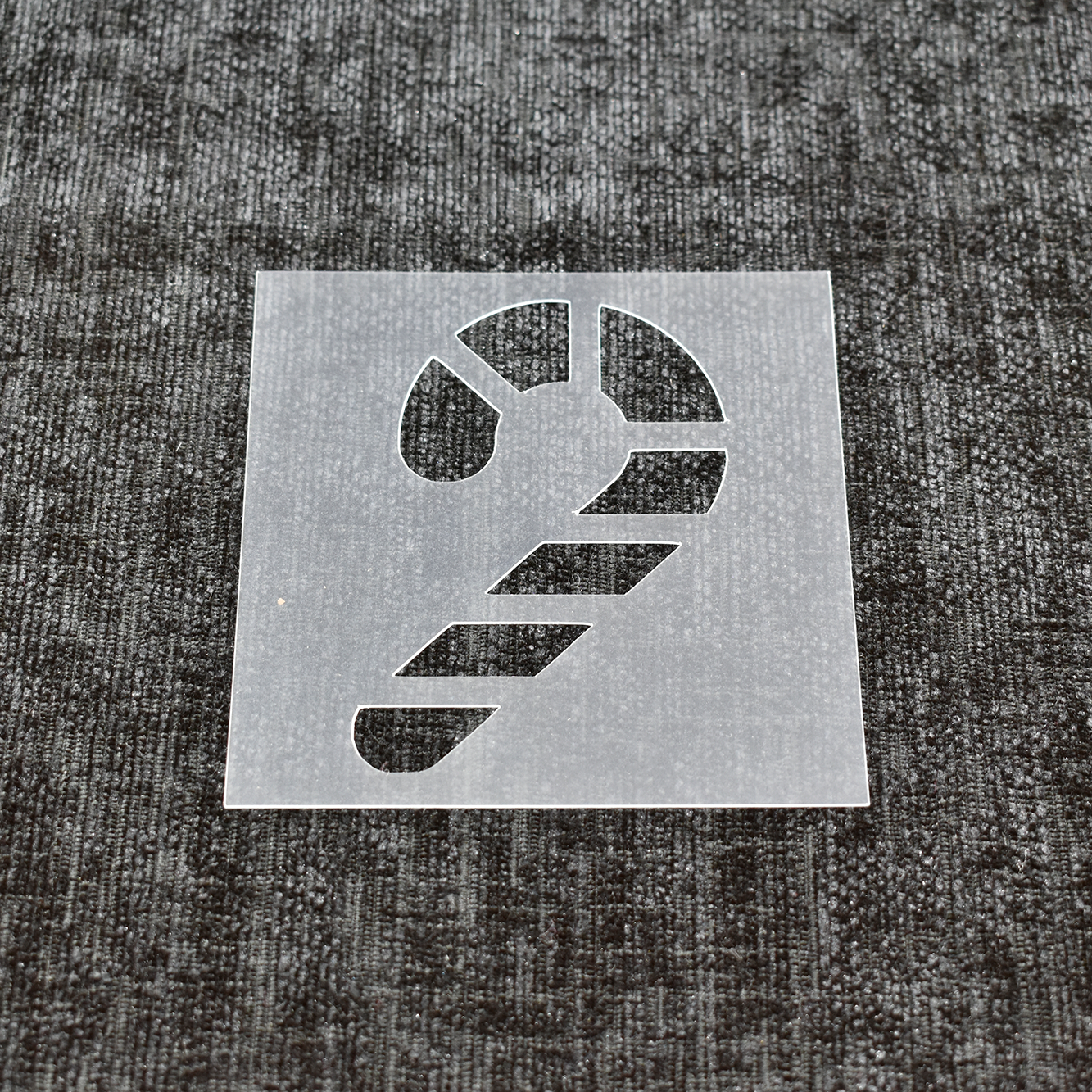 Candy Cane Stencil