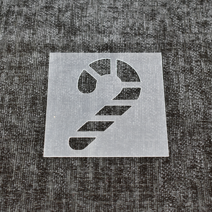 Candy Cane Stencil