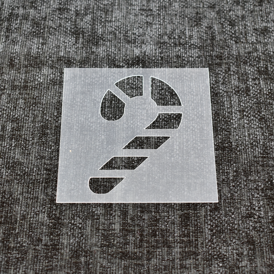 Candy Cane Stencil