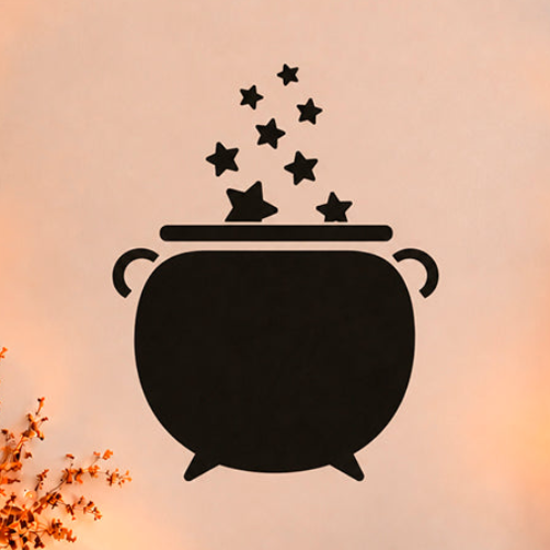 Cauldron Stencil