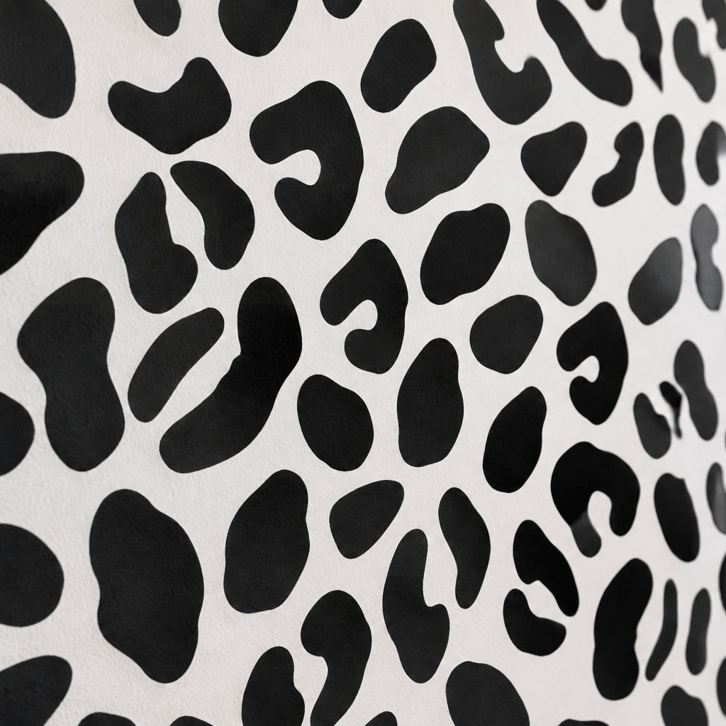Cheetah Spots Pattern Stencil