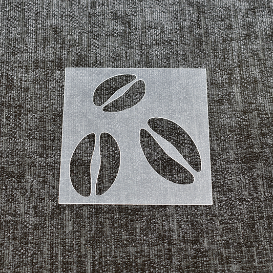Coffee Beans Stencil