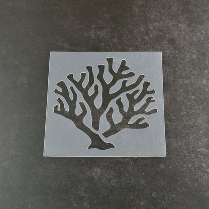 Coral Stencil