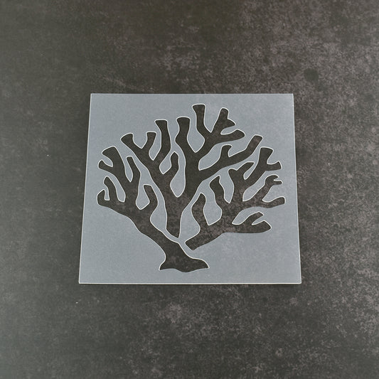 Coral Stencil
