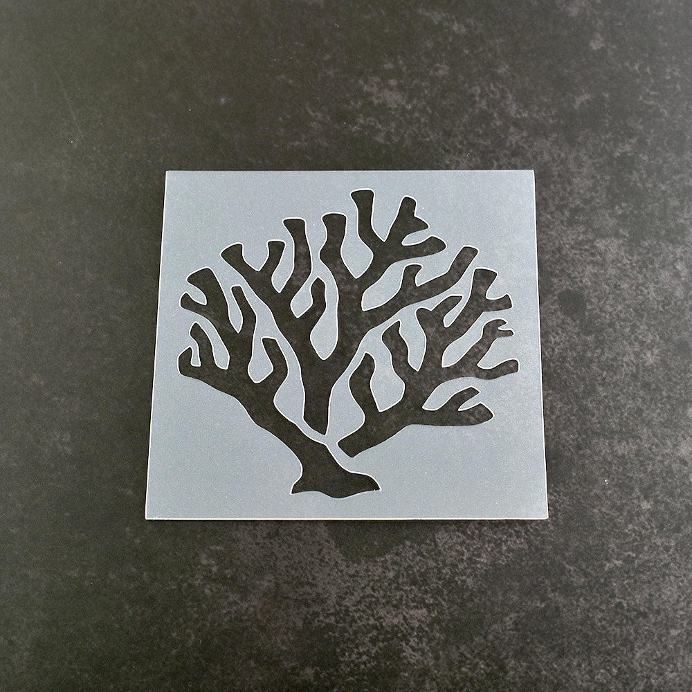 Coral Stencil