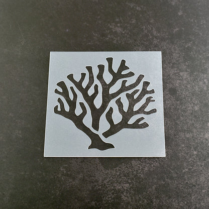 Coral Stencil