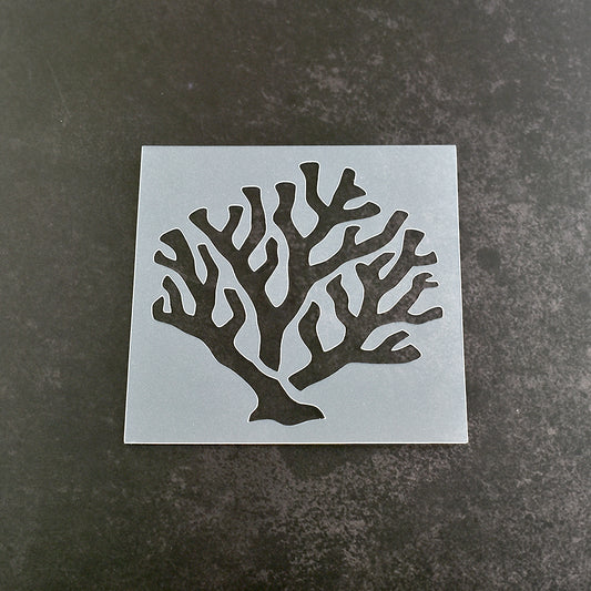 Coral Stencil