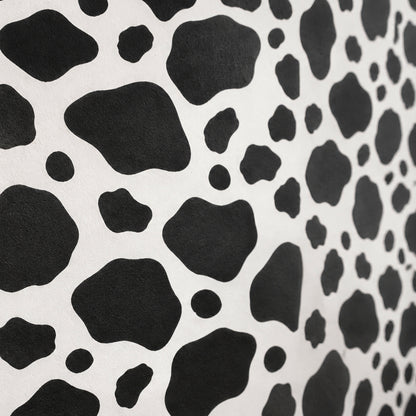 Cowhide Spots Pattern Stencil