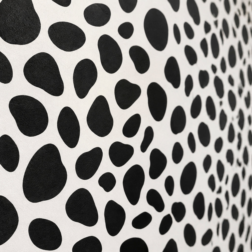 Dalmatian Spots Pattern Stencil