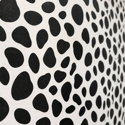 Dalmatian Spots Pattern Stencil