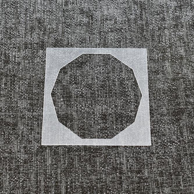 Decagon Stencil