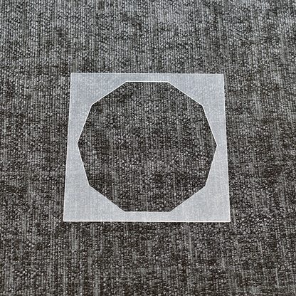 Decagon Stencil
