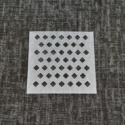 Diamonds Pattern Stencil  - Design 2