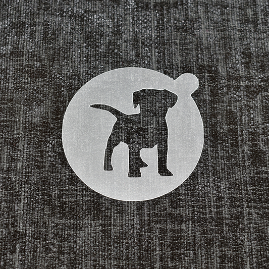 Dog Puppy Animal - Reusable Coffee Stencil