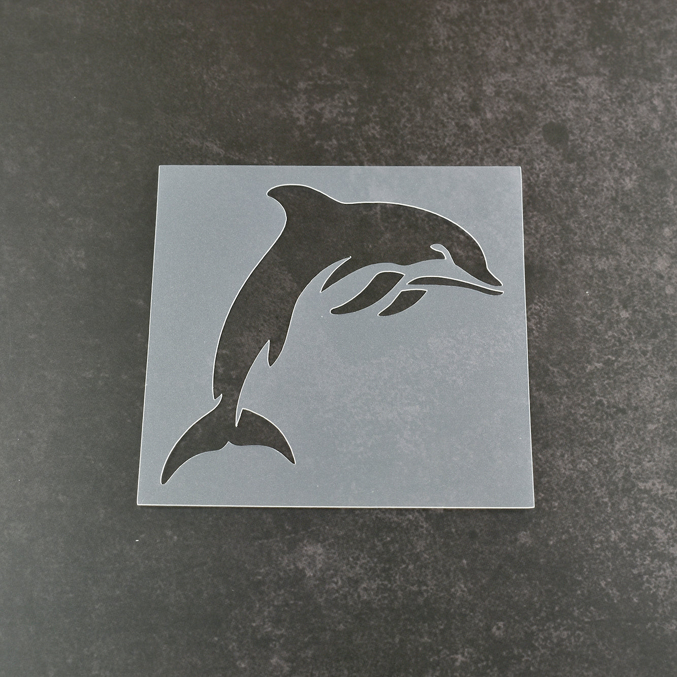 Dolphin Stencil