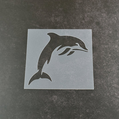 Dolphin Stencil
