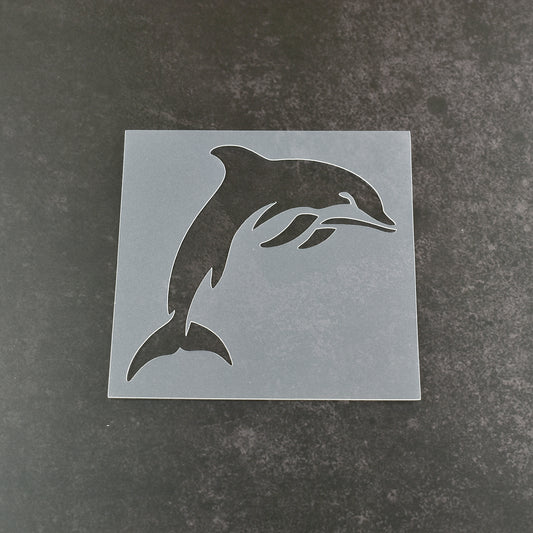 Dolphin Stencil