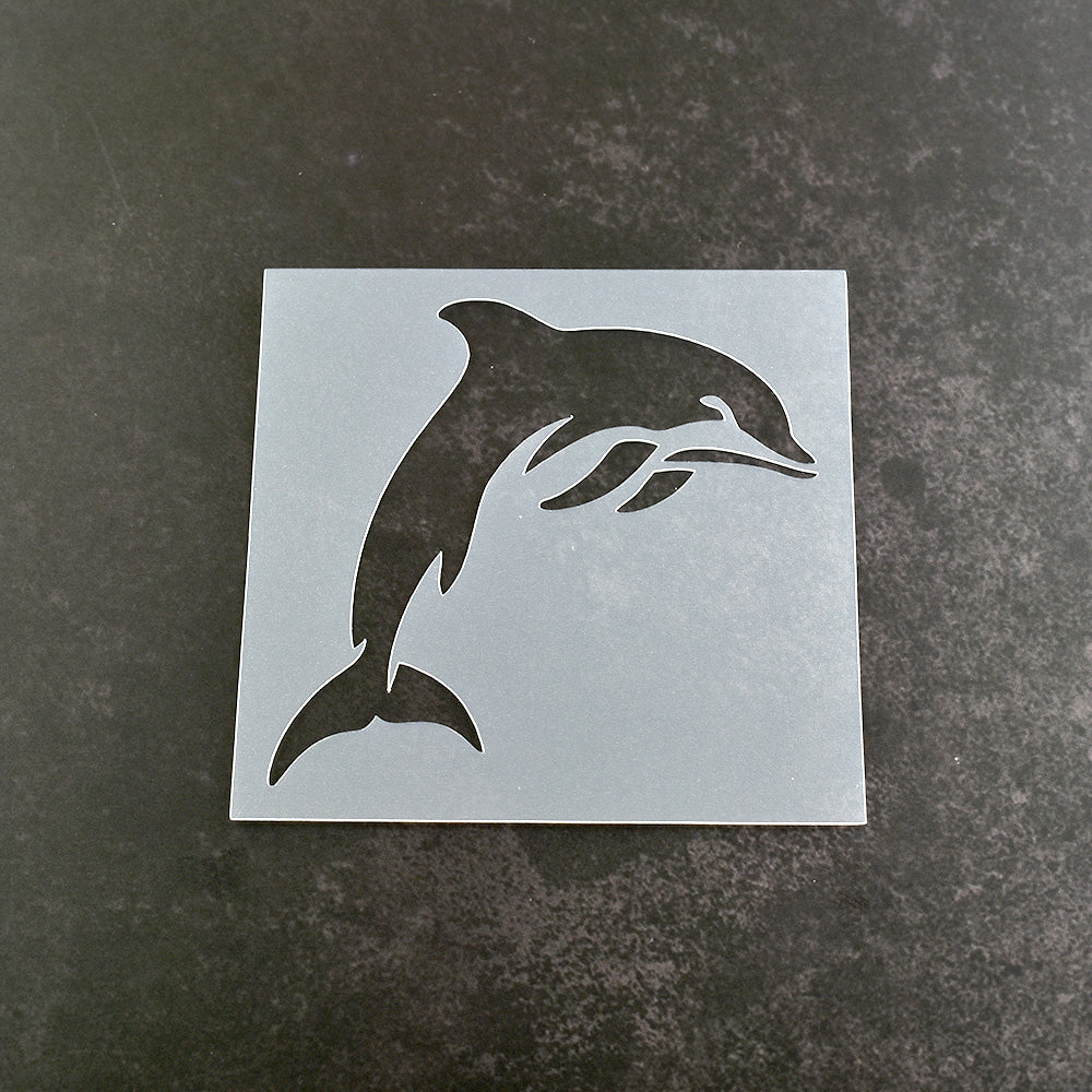 Dolphin Stencil