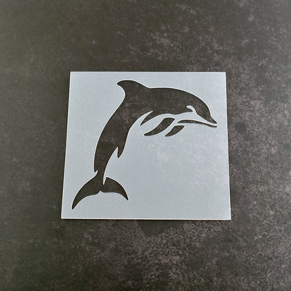 Dolphin Stencil